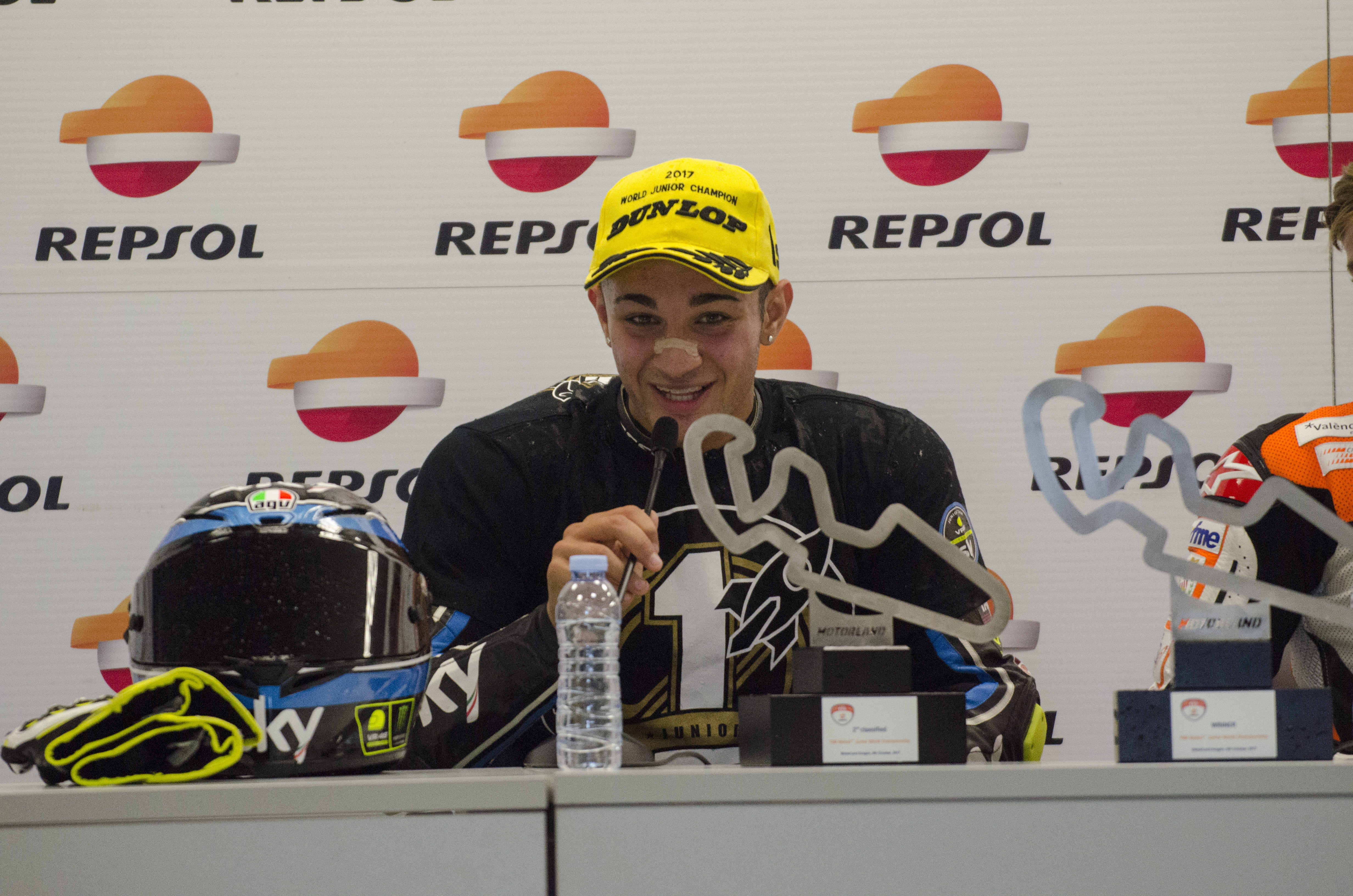 Dennis Foggia, Campeón del Mundo Junior de Moto3
